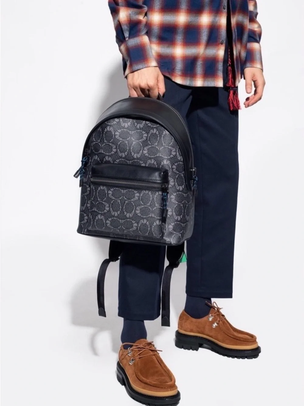 COACH X Michael B Jordan Charter Backpack In Mummified Signature Canvas C6926